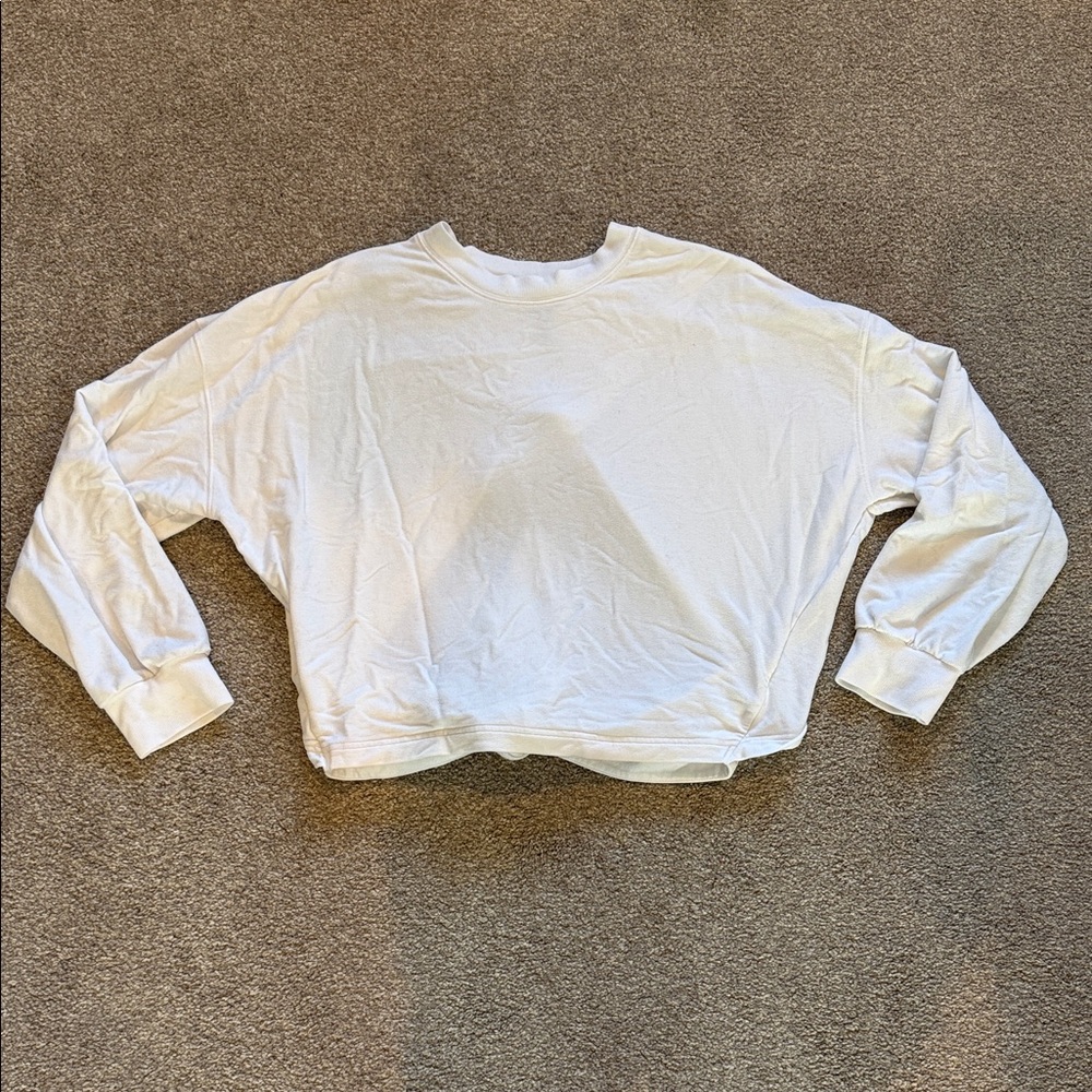 Athleta Cross Tie-Back Long Sleeve Shirt L